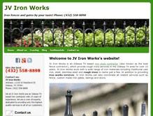 Tablet Screenshot of jvironworks.com